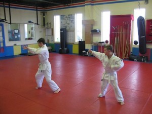 Junior Students Performing Koshiki Naihanchin