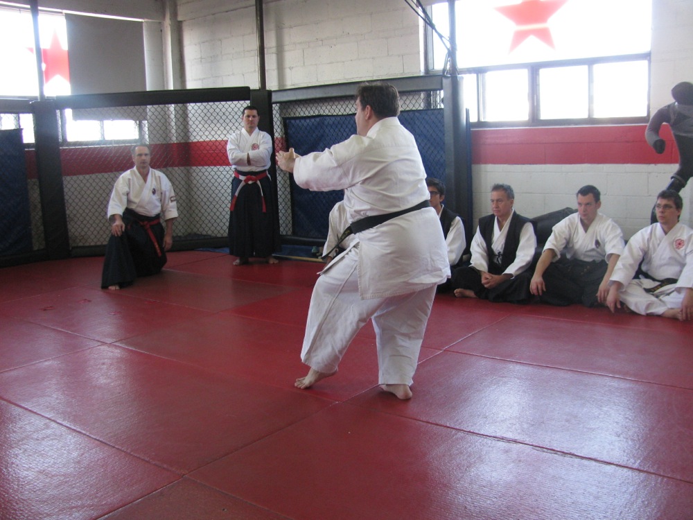 Sensei Choisnet Performs Kata