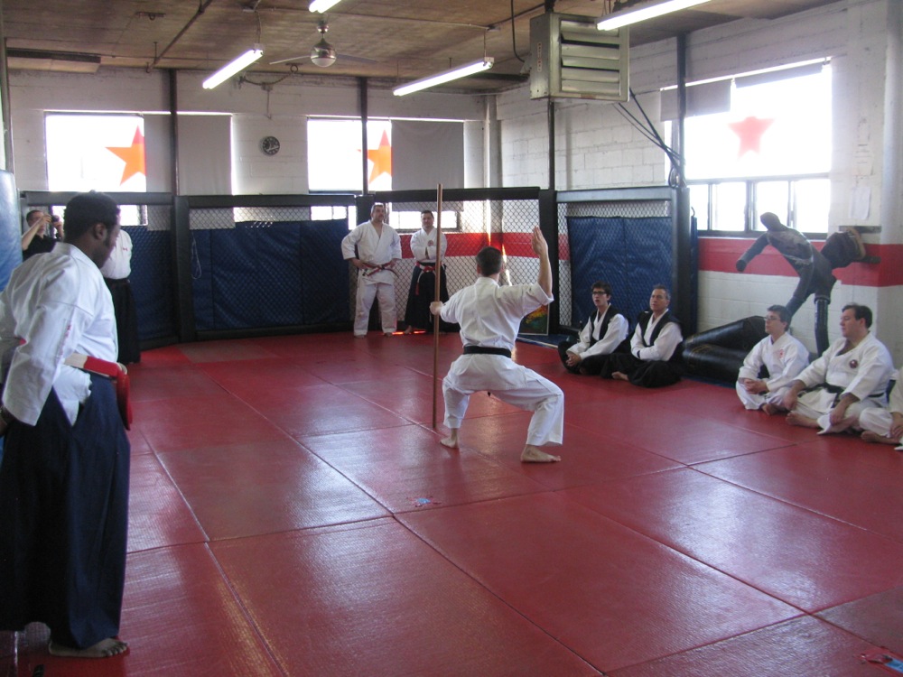 Sensei Doug Kukura Performs Bo Kata